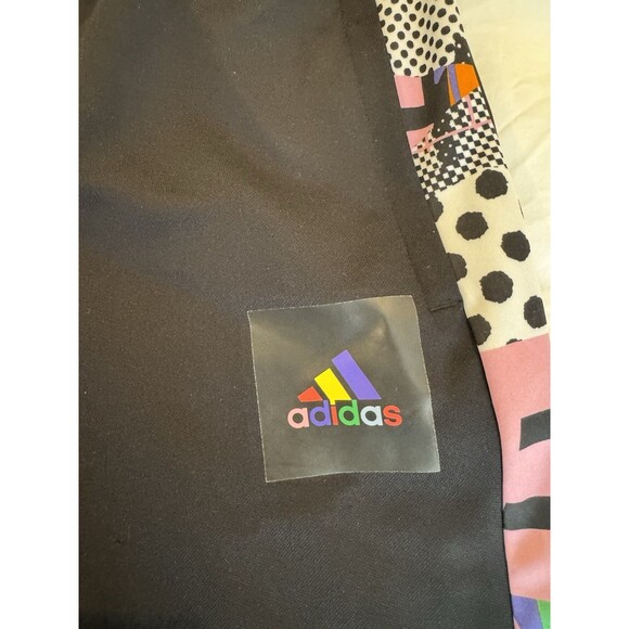 NWT Adidas Men's Tiro Pride Track Pants, Black/Multicolor Size XS - Picture 2 of 7